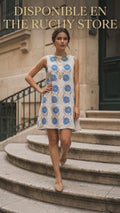 Vestido Floral Bleu