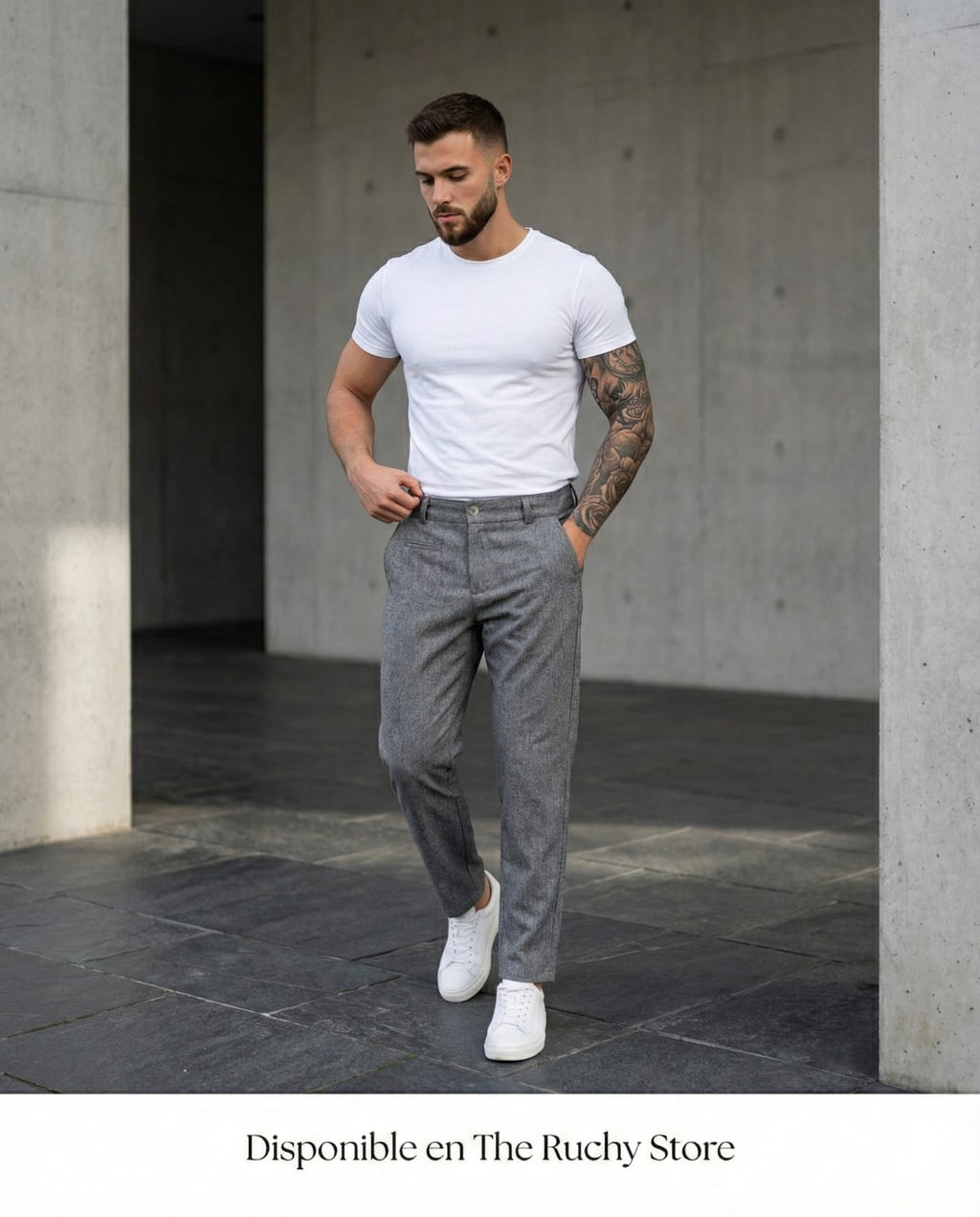 Pantalón Urban Flex Gris
