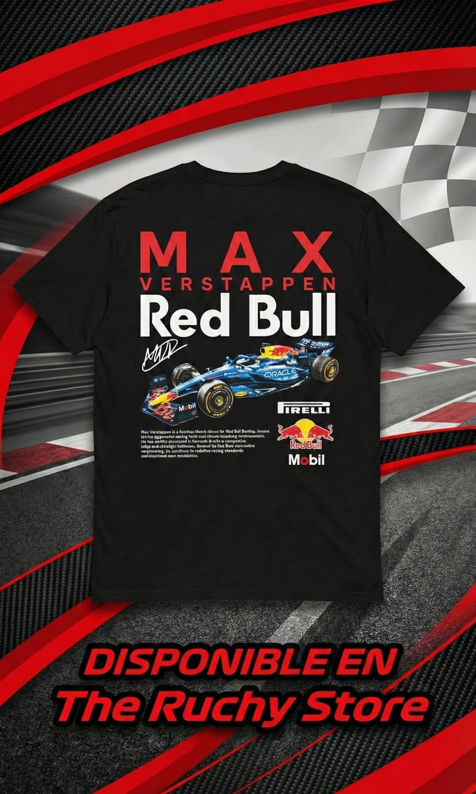 Camiseta Red Apex F1