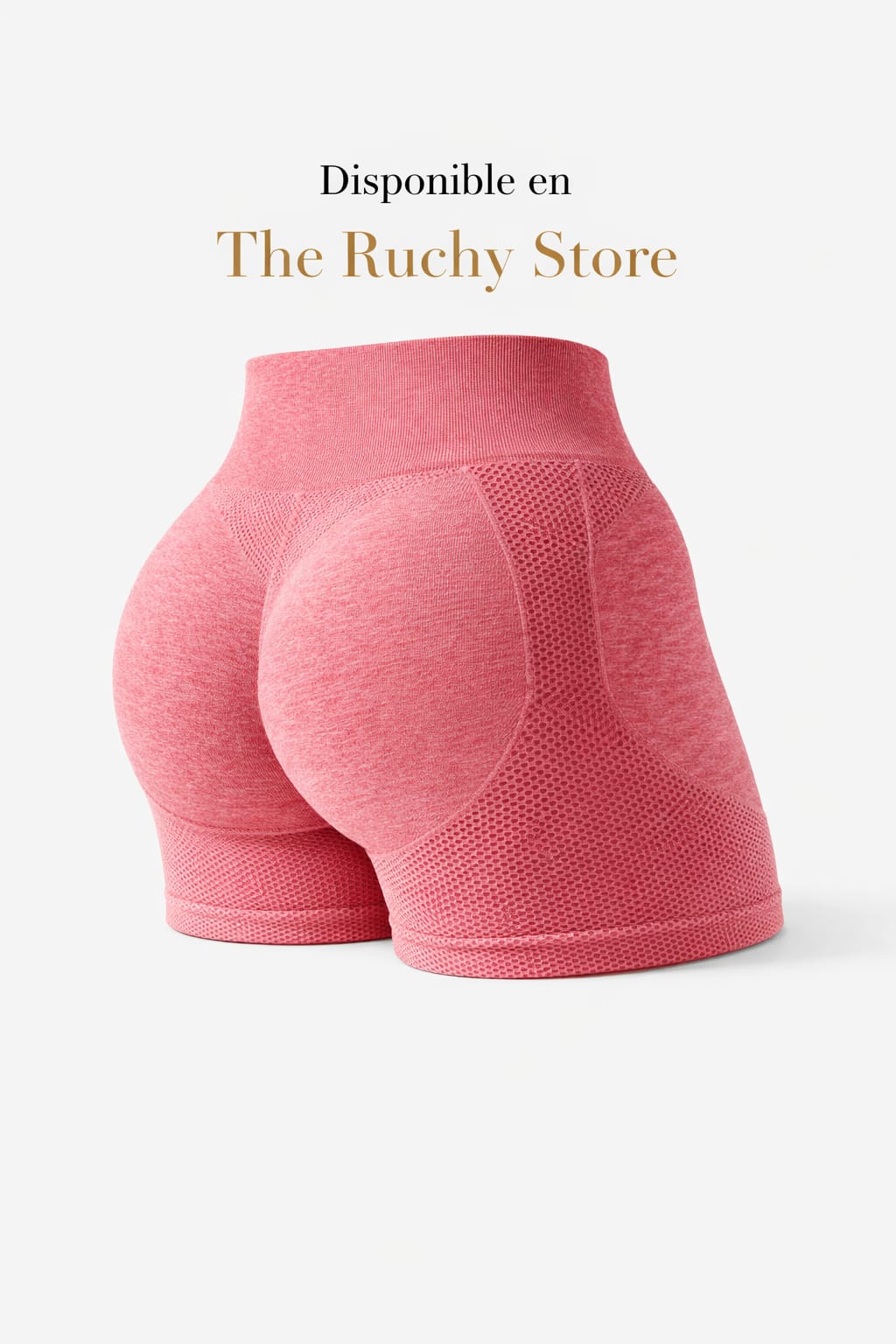 Short Deportivo Seamless Sculpt – Rosa