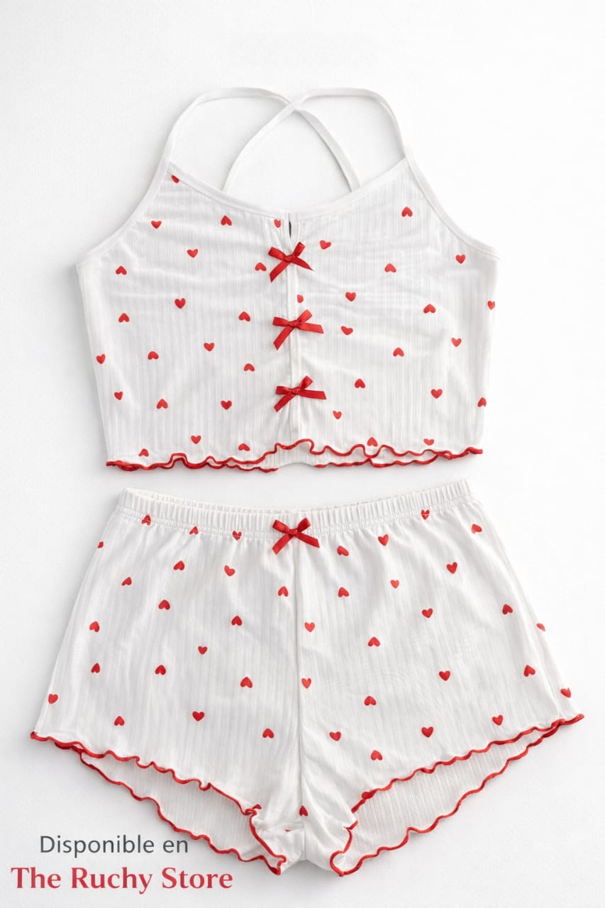 Red Hearts Nightwear