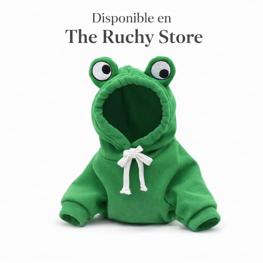 Hoodie Frog Style para Mascotas